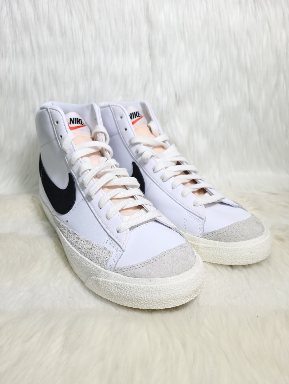 Nike Blazer Mid 77' White Black Men 9 NEW